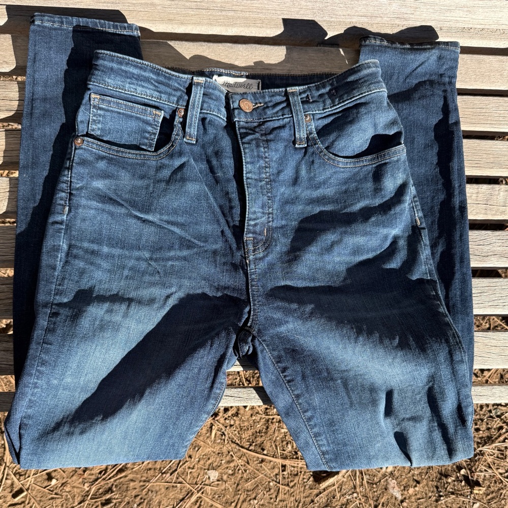 EUC Madewell High Rise Skinny Jeans, Size 28